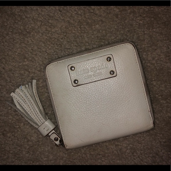 kate spade Handbags - Kate Spade Leather Wallet with Tassel